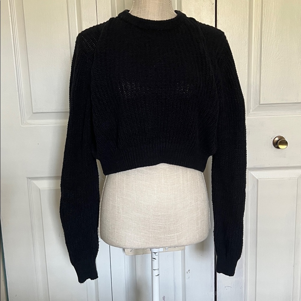 Urban Outfitters Charcoal Black Knit Sweater